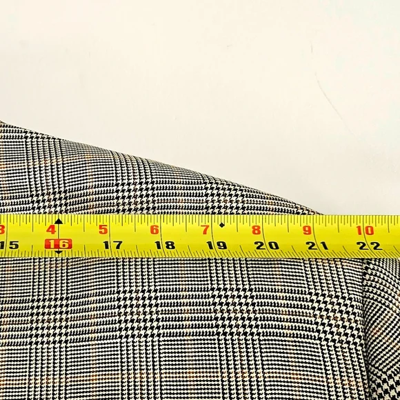 Pronto Moda Mens 52R Sport Coat/Blazer Black/White Plaid Silk/Wool/Cashm… - Picture 11 of 16
